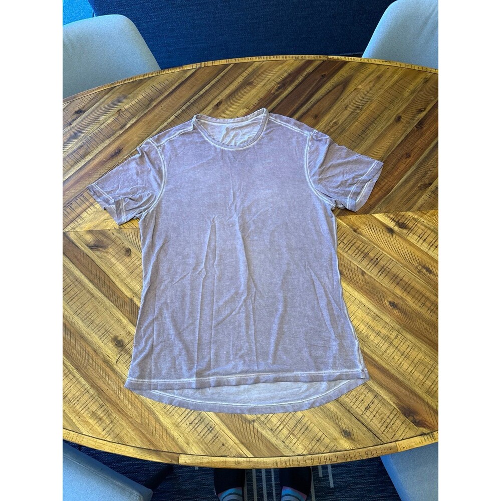 Lululemon Brown Heathered Basic T-Shirt Men’s Size M Athletic Tee
